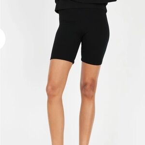 Cotton Citizen Black Bike Shorts. NWOT